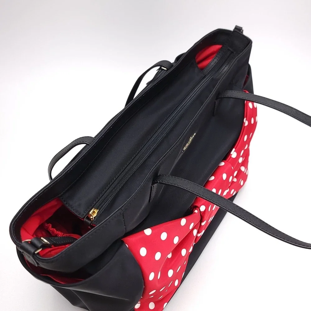 Kate Spade NY Disney Minnie Mouse Diaper Baby Bag Tote Changing Pad Purse‎